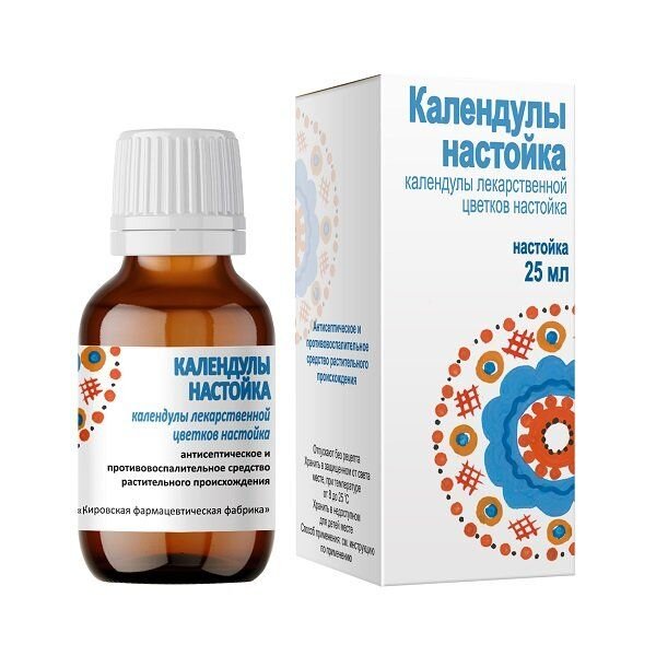 Календулы настойка флакон 25 мл 1 шт.