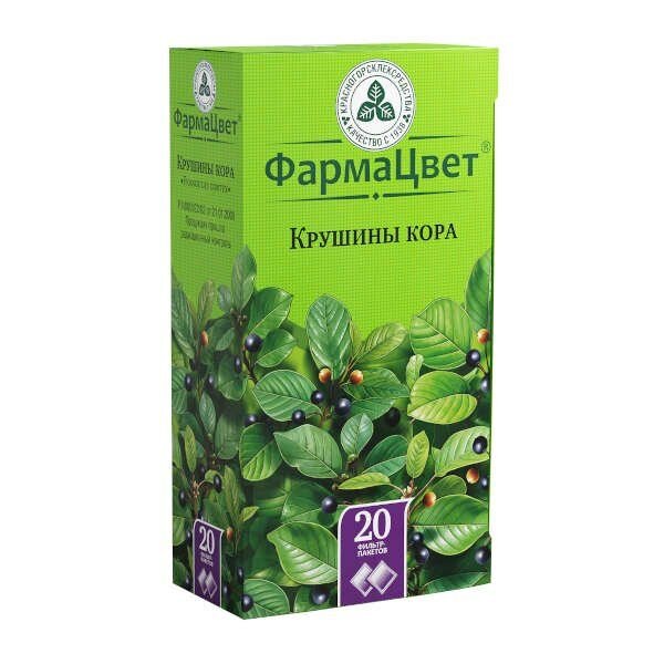 Крушины кора фильтр-пакеты 1,5 г 20 шт.