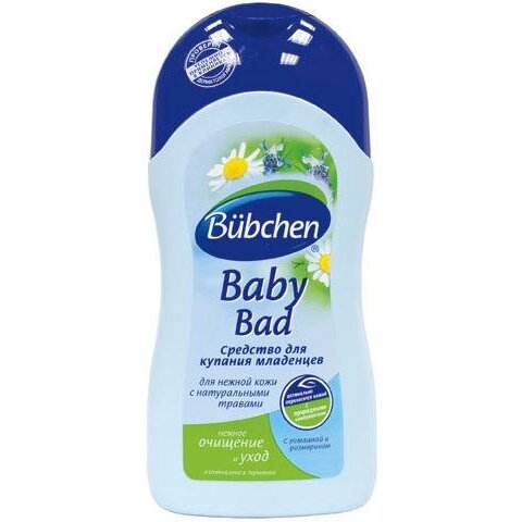 Средство для купания младенцев Bubchen Baby bad с экстрактом ромашки 400 мл