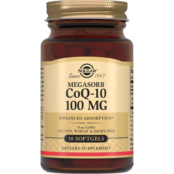 Коэнзим Q-10 Solgar капсулы 100 мг 30 шт.