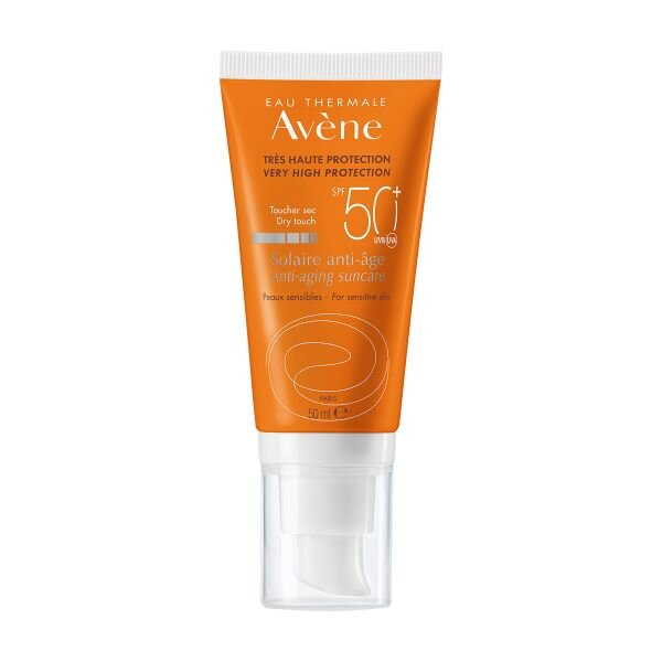 Солнцезащитный антивозрастной крем Avene SPF 50+ 50 мл