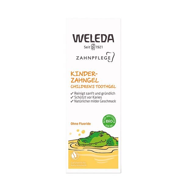 Детская зубная паста Weleda с календулой для молочных зубов с 0 до 5 лет 50 мл