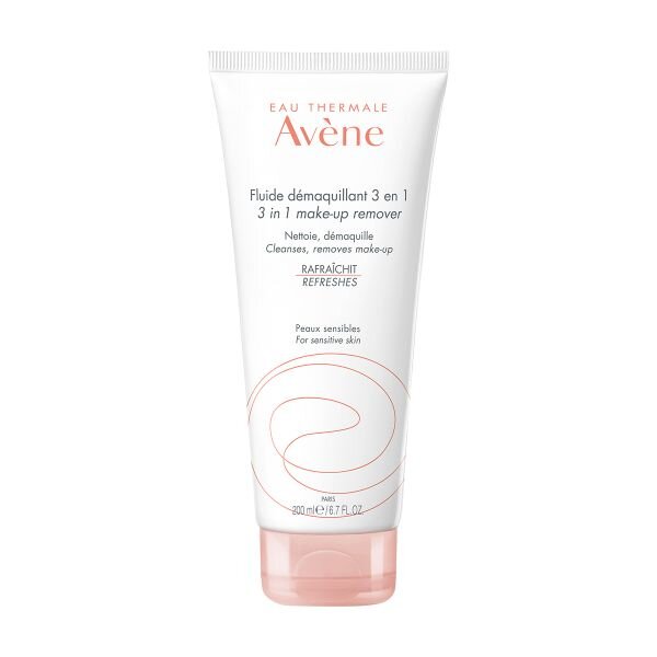 Флюид для снятия макияжа Avene 3в1 200 мл