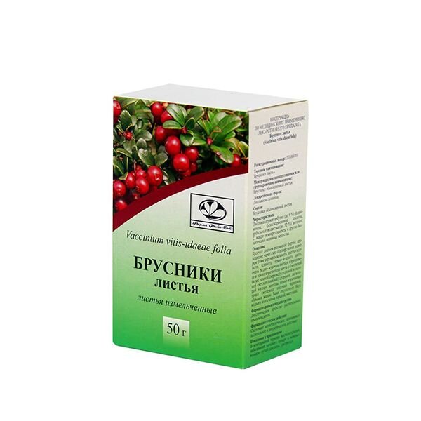 Брусники листья 50 г