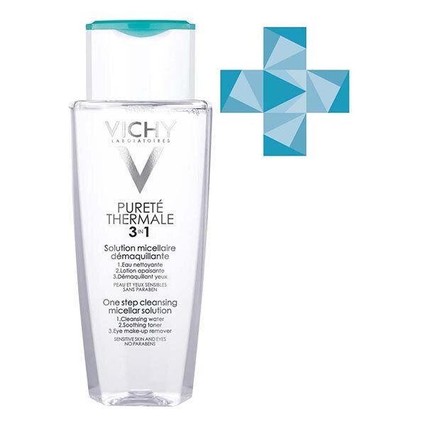 Очищающее средство Виши (Vichy) Purete Thermal универсальное 3 в 1 200 мл