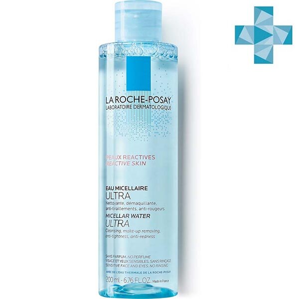 Мицеллярная вода La Roche-Posay Toleriane (Ultra Reactive) для склонной к аллергии чувствительной кожи 200 мл