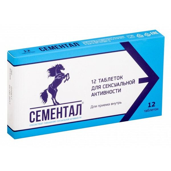 Сементал таблетки 12 шт.