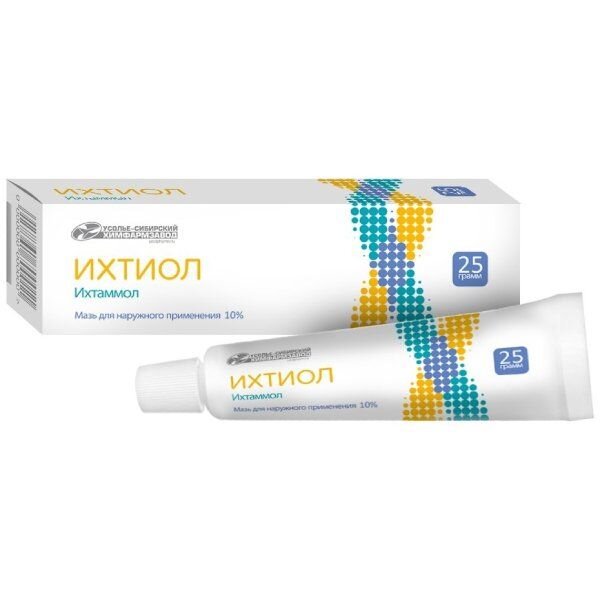 Ихтиоловая мазь 10% 25 г