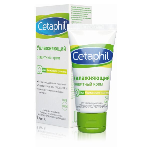 Крем для лица Cetaphil увлажняющий защитный 50 мл