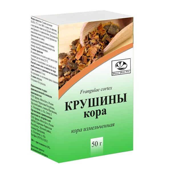 Крушины кора 50г пач. Фито-бот