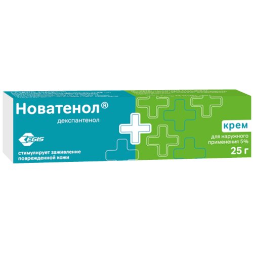 Д-пантенол Новатенол крем 5% 25 г