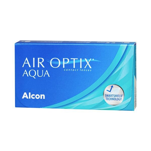 Контактные линзы Air Optix Aqua на месяц -2.50/8.6/14.2 6 шт.