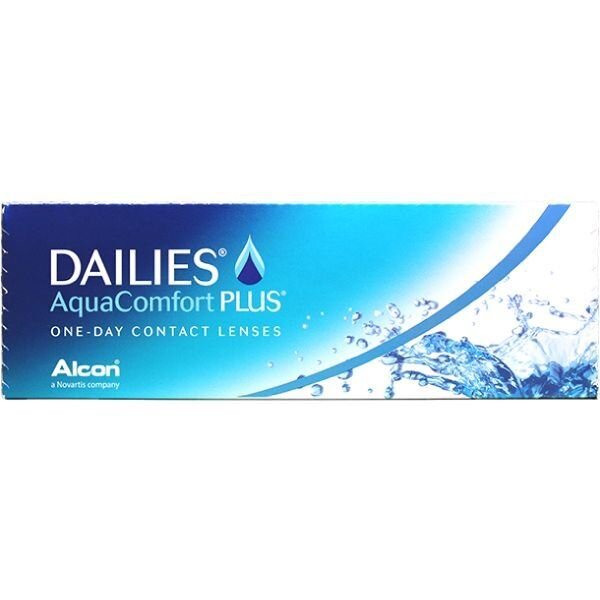 Контактные линзы Dailies Aqua Comfort Plus -1.0/8.7/14.0 однодневные 30 шт.