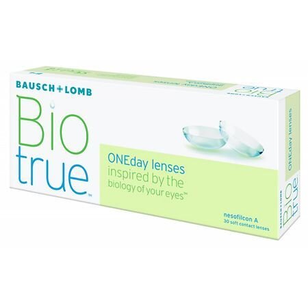 Контактные линзы Biotrue Oneday -1.00/8.6/14.2 однодневные 30 шт.