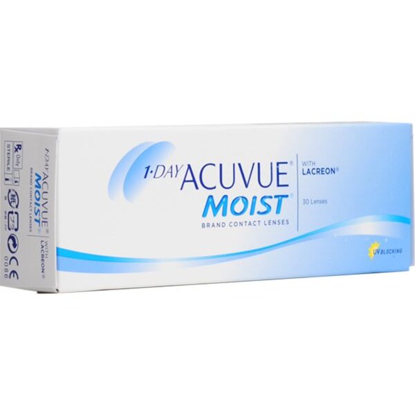 Контактные линзы 1-Day ACUVUE Moist R 8,5 -3,75 30 шт.