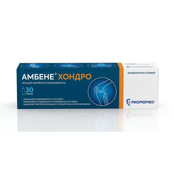 Амбене Хондро гель 5% туба 30 г