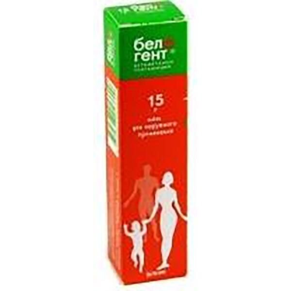 Белогент мазь для наружного применения 15 г