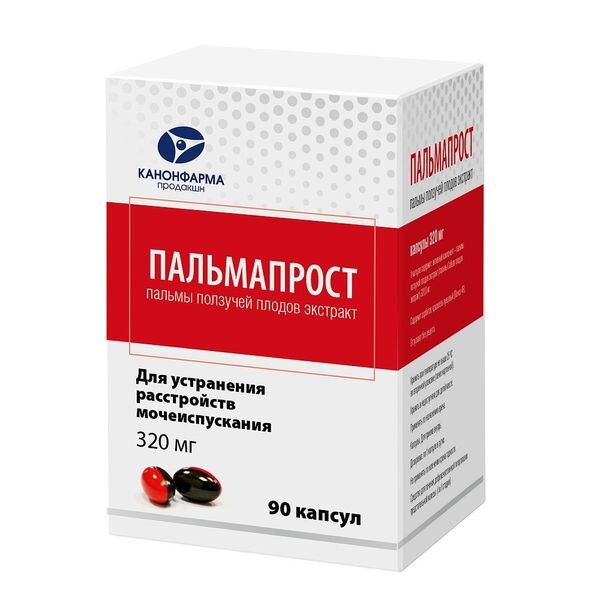 Пальмапрост капсулы 320 мг 90 шт.