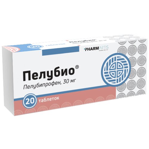 Пелубио таблетки 30 мг 20 шт.