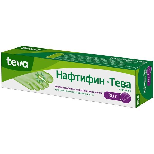 Нафтифин-Тева крем для наружного применения 1% 30 г