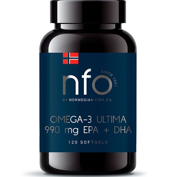 Омега-3 Ультима Norwegian Fish Oil капсулы 1600мг 120шт