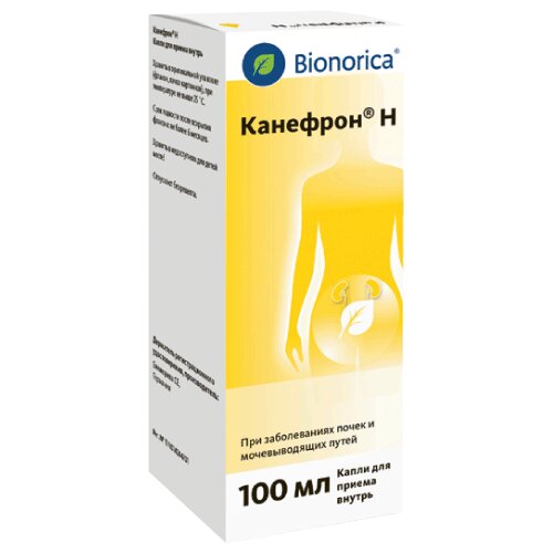 Канефрон-Н раствор для приема внутрь флакон 100 мл