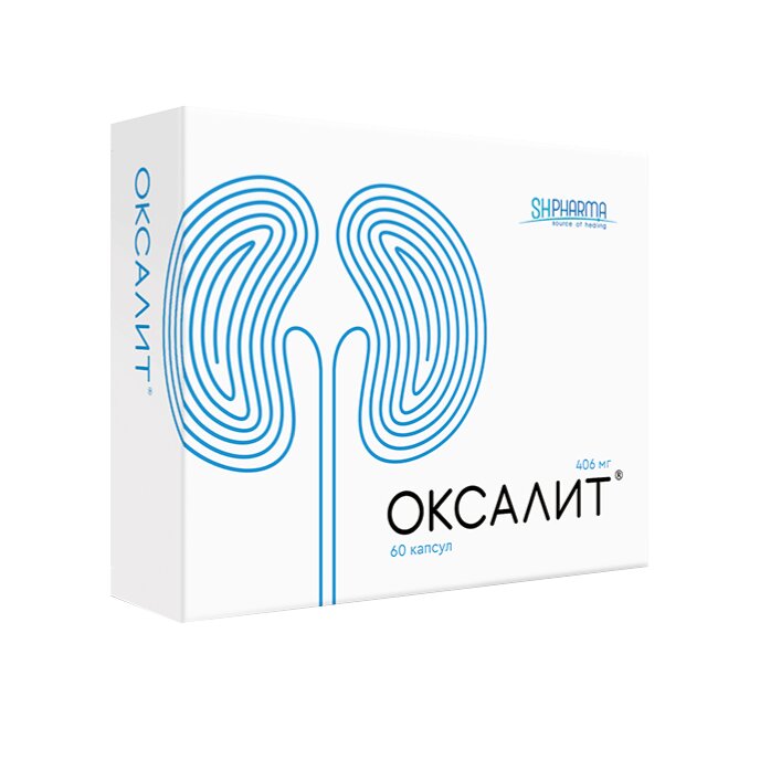 Оксалит Sh pharma капсулы 406 мг 60 шт.