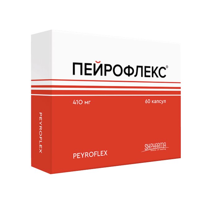 Пейрофлекс Sh pharma капсулы 410 мг 60 шт.