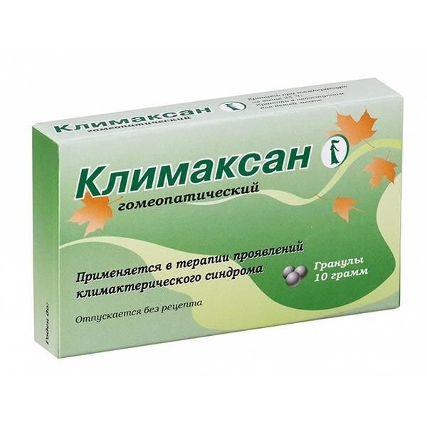 Климаксан гранулы гомеопатические 10 г