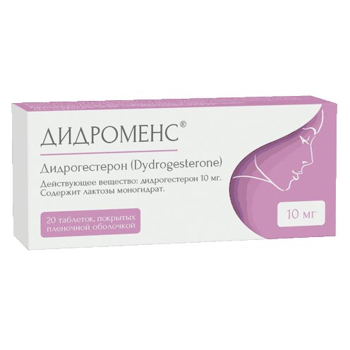Дидроменс таблетки 10 мг 20 шт.