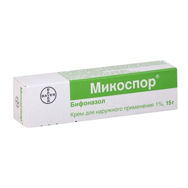 Микоспор крем для наружного применения 1% 15 г