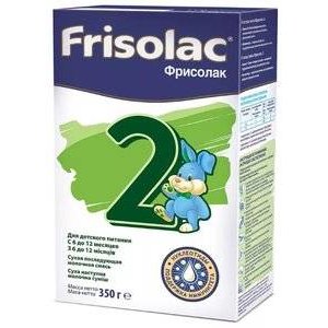 Смесь сухая молочная Friso Frisolac 2 6-12 мес., 350 г