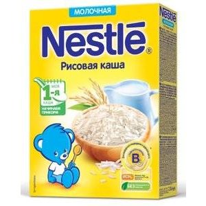 Каша молочная Nestle рисовая с 4 мес. 220 г