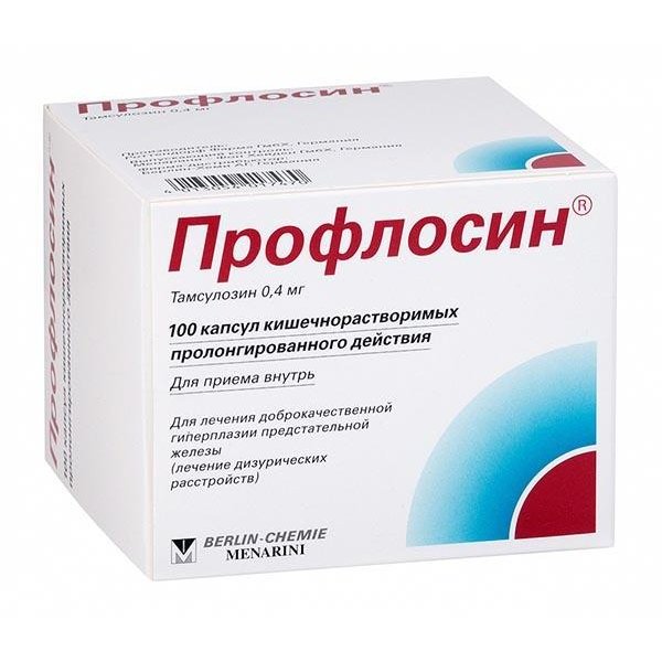 Профлосин капсулы 0,4 мг 100 шт.
