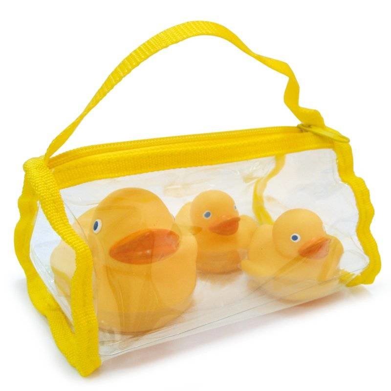 Игрушка для ванной Сказка 7021 Три уточки в сумочке 1 шт.