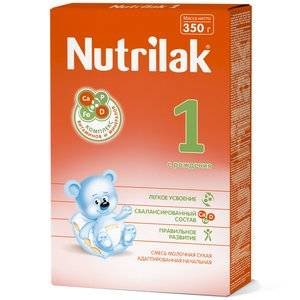 Nutrilak 1 Смесь сухая молочная 0-6 мес., 350 г