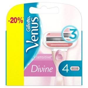 Сменные кассеты Gillette Venus Divine Sensitive 4 шт.