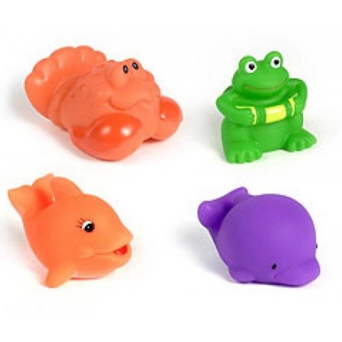 Набор игрушек для ванной Сказка 7004 Веселое море 1 шт.