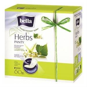 Прокладки ежедневные Bella Panty Herbs tilia 60 шт.