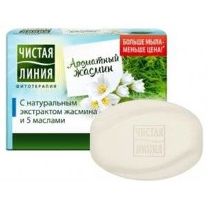 Мыло косметическое Чистая Линия Фитотерапия Экстракт жасмина 90 г