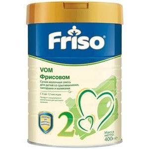Смесь сухая молочная Friso VOM 2 с 6 мес. 400 г