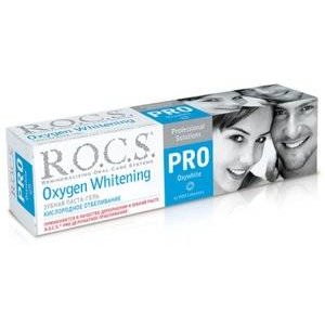Зубная паста R.O.C.S. Pro Кислородное отбеливание 60 г