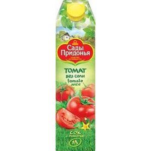 Сок Сады Придонья томат восстановленный 1 л
