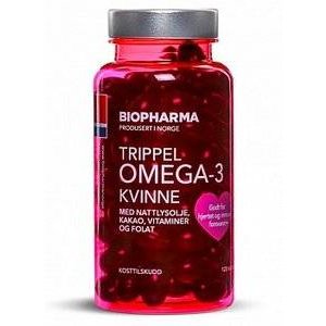 Тройная Омега-3 для женщин Biopharma капсулы N120