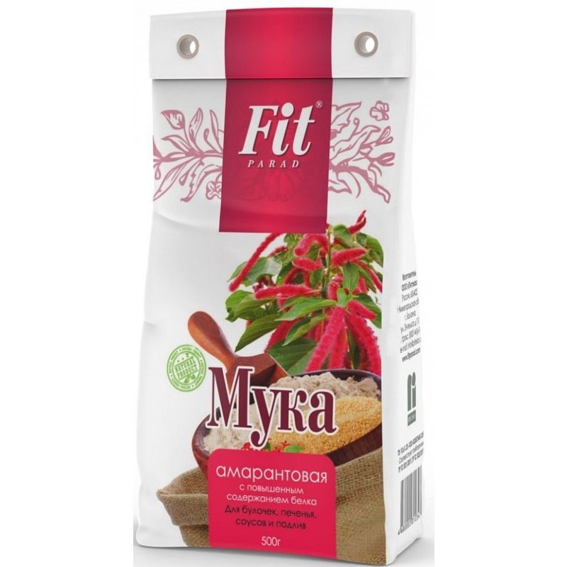 Мука амарантовая ФитПарад 500 г