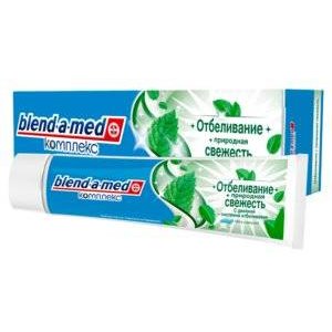 Зубная паста Blend-a-med Комплекс Отбеливание + природная свежесть 100 мл