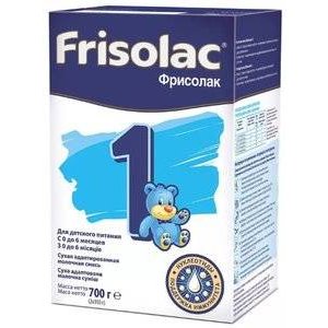 Смесь сухая молочная Friso Frisolac 1 0-6 мес. 700 г
