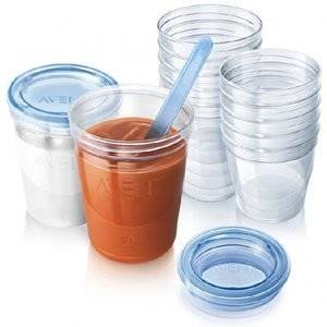 Набор контейнеров Avent VIA SCF720/10 1 шт.