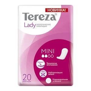 Прокладки урологические TerezaLady Mini 20 шт.