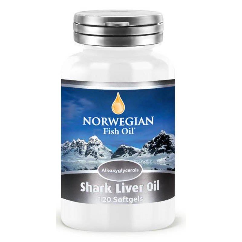 Омега-3 Norwegian Fish Oil Жир печени акулы капсулы жевательные 120 шт.